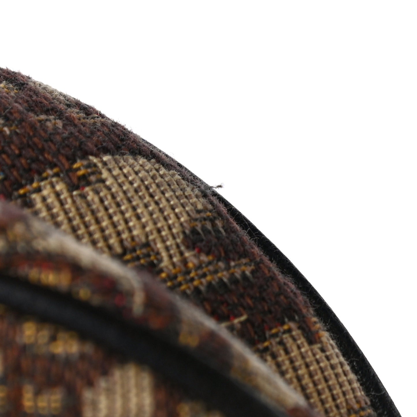 Monogram Saddle Bag Brown