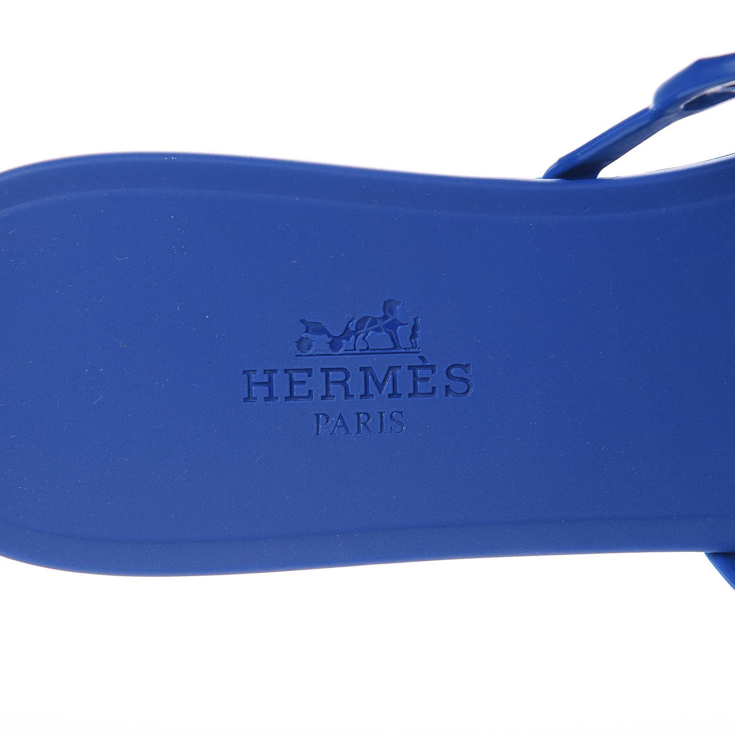 Rubber Chaine d'Ancre Rivage Sandals 37 Bleu Smalt