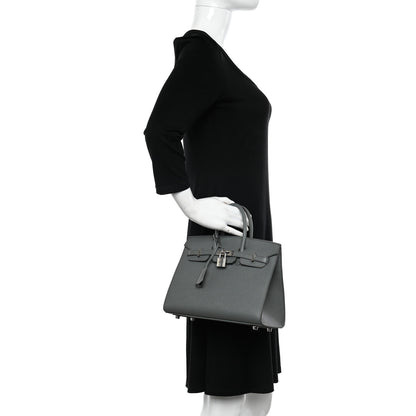Hermes Epsom Birkin Sellier 25 Vert Amande 2 of 10