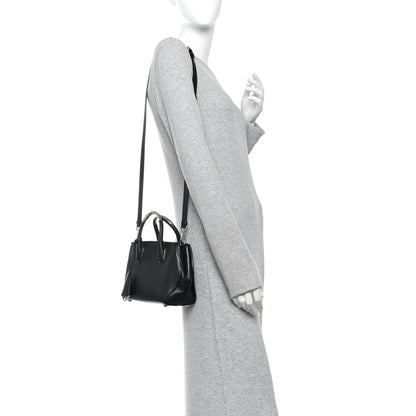 Christian Dior Grained Calfskin Small Open Bar Tote Black 2 of 11