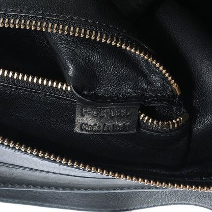 Celine Smooth Calfskin Mini Luggage Black 7 of 9