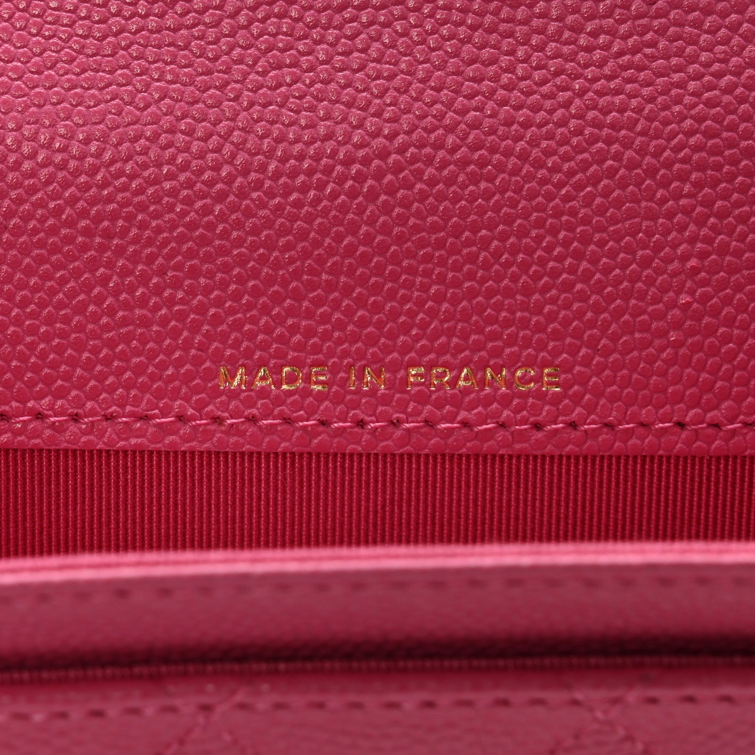 Chanel Caviar Quilted Flap Card Holder Wallet Pink 7 of 9
