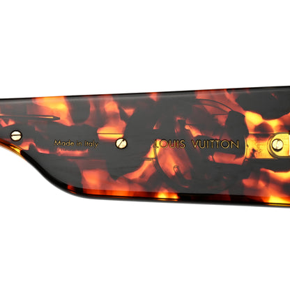 Louis Vuitton Acetate Paris Texas Sunglasses Z1133W Dark Tortoise 5 of 9