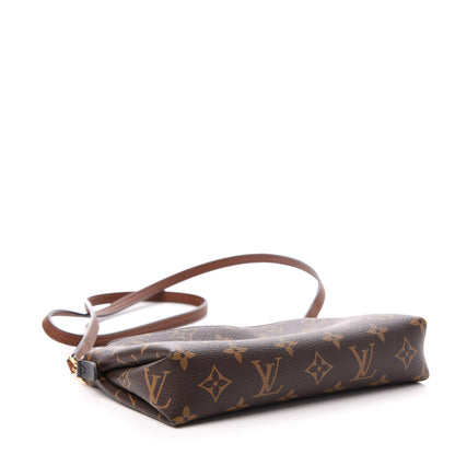 Louis Vuitton Monogram Pallas Clutch Black 4 of 13