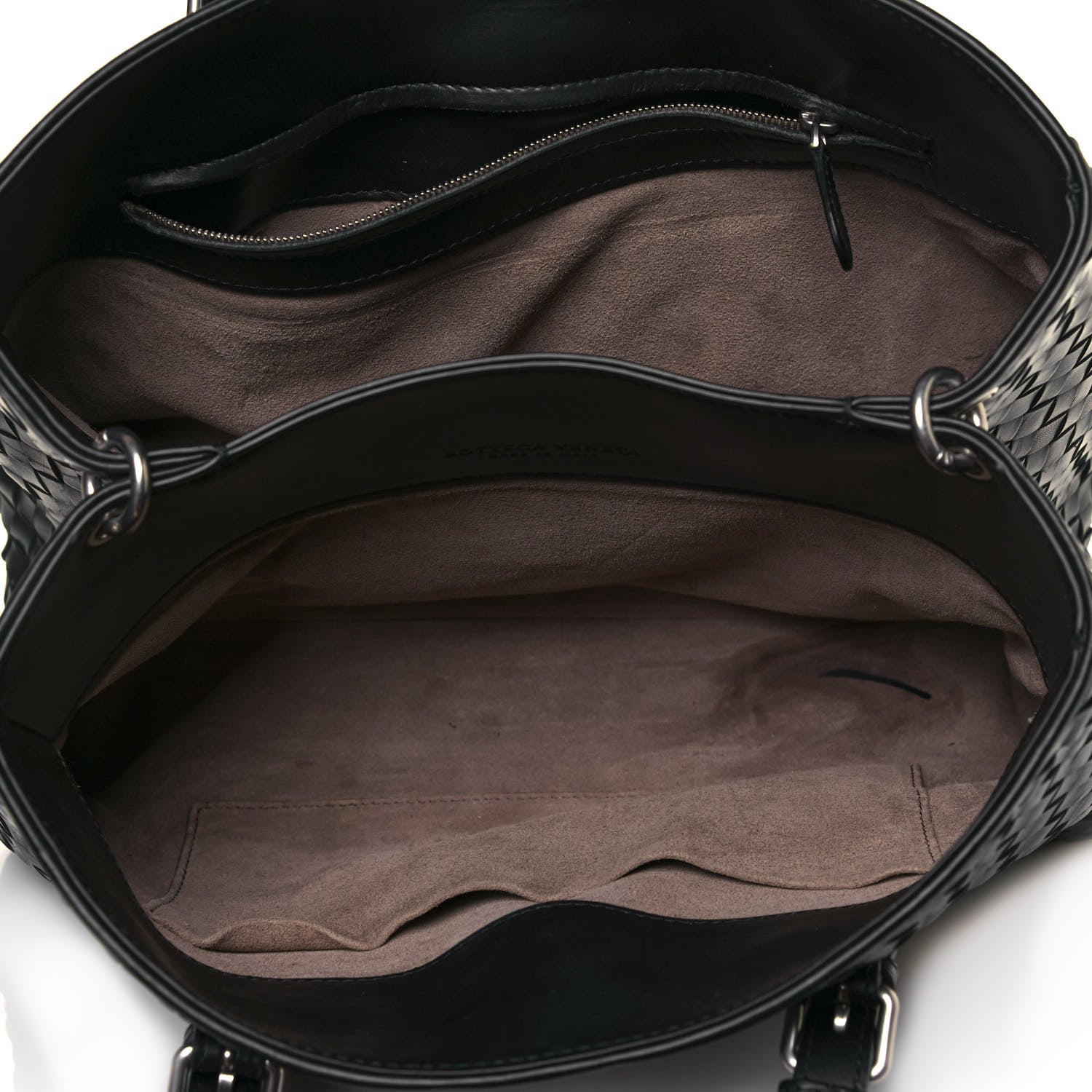 Bottega Veneta Nappa Intrecciato Small Roma Black 5 of 12