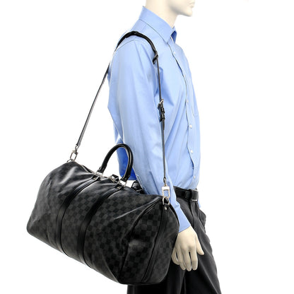 Louis Vuitton Damier Graphite Keepall Bandouliere 45 2 of 8