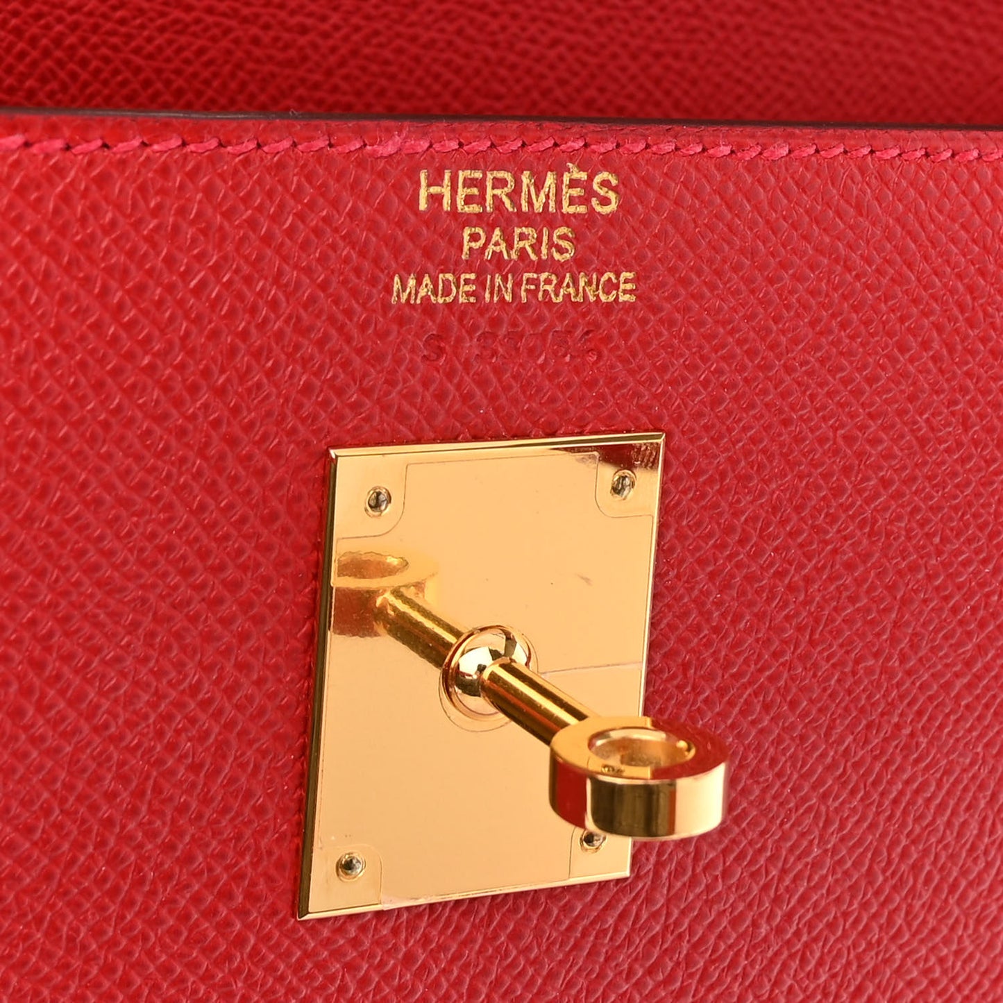 Epsom Kelly Sellier 35 Rouge Casaque