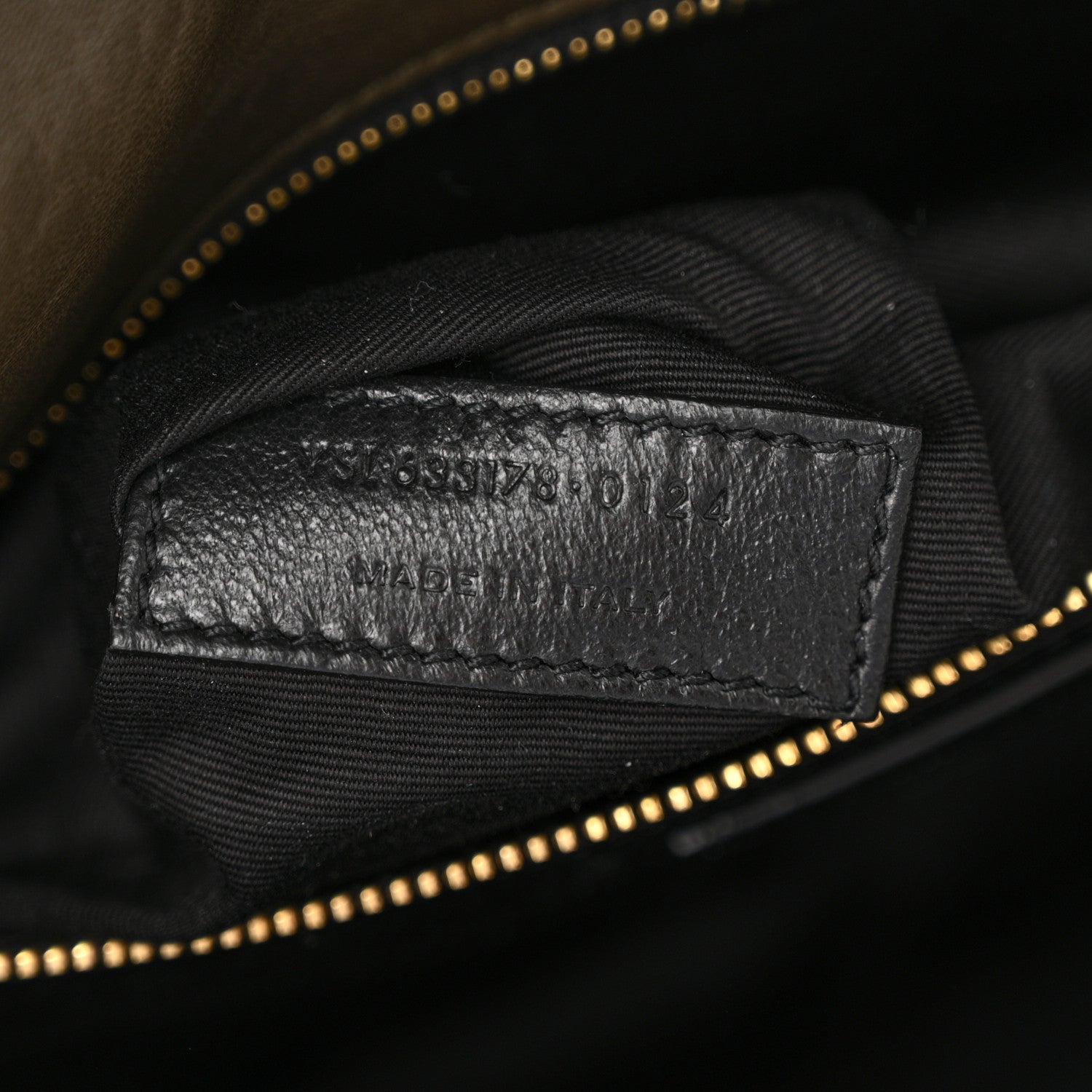 Saint Laurent Grained Lambskin Monogram Medium Niki Chain Satchel Light Musk 7 of 14