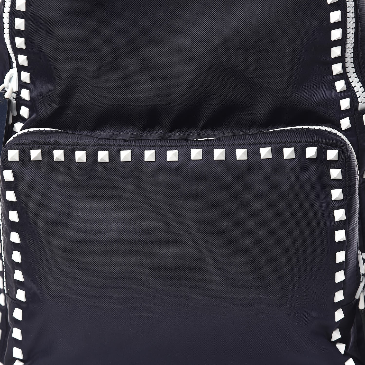 Valentino Garavani Nylon Free Rockstud Backpack Marine 10 of 10
