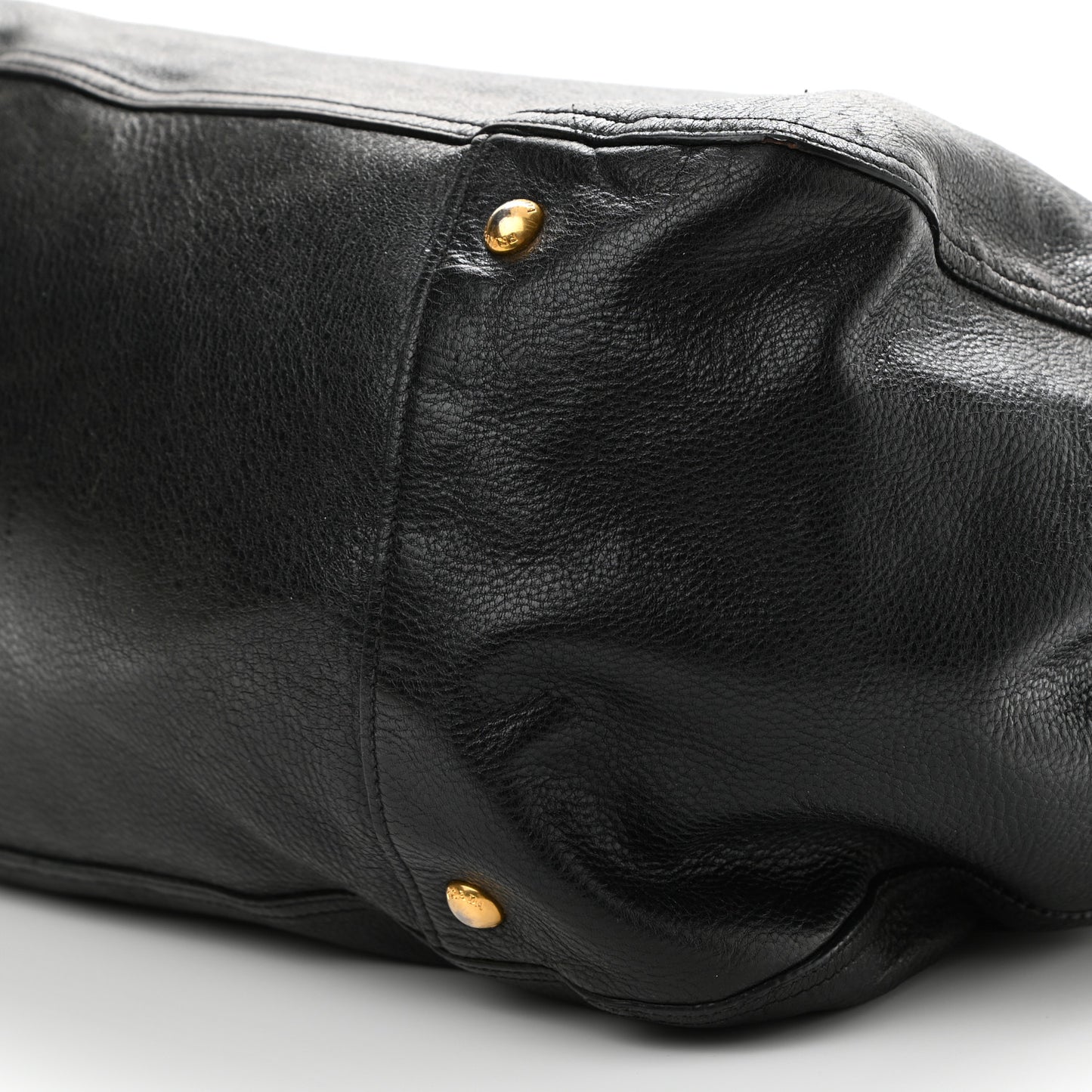 Vitello Daino Tote Black