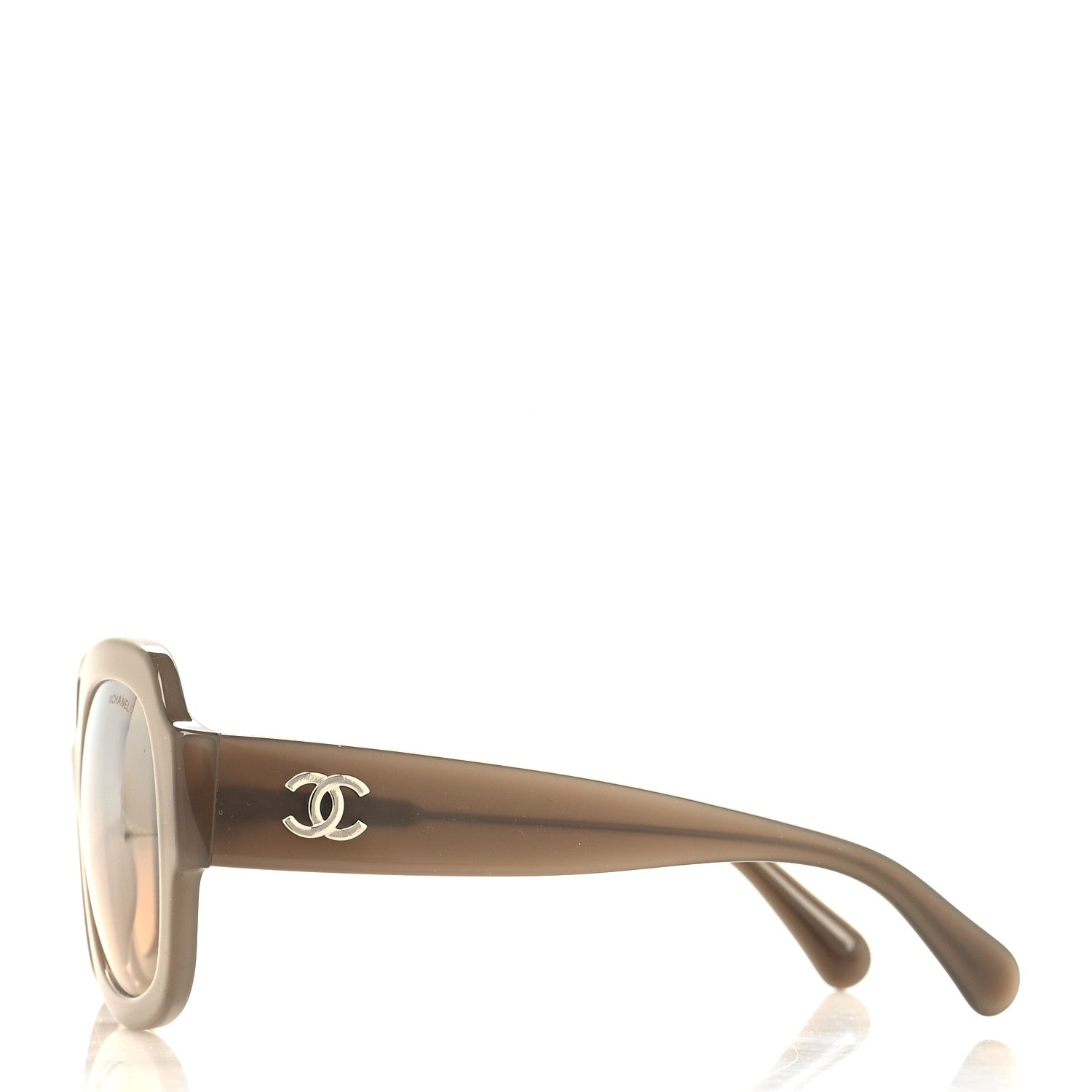 Chanel Acetate CC Sunglasses 5373 Light Brown 3 of 8