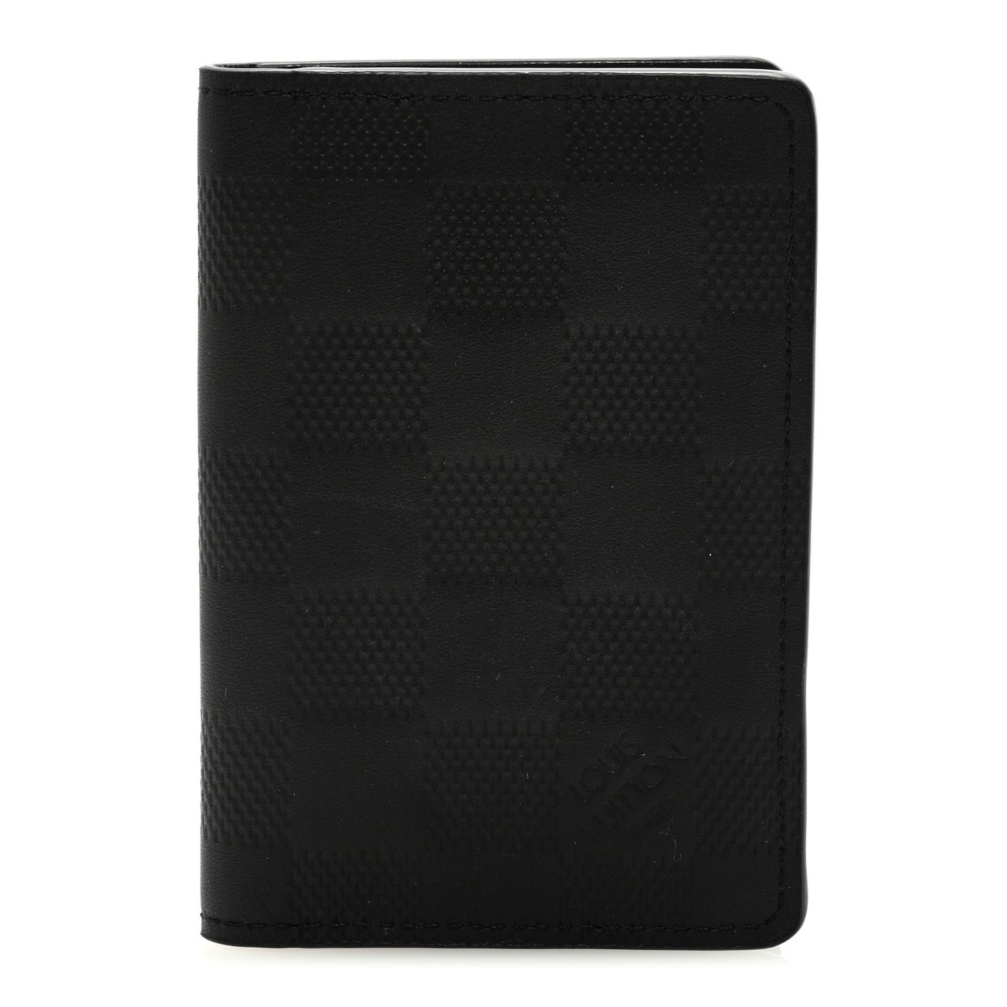 Damier Infini Pocket Organizer Black