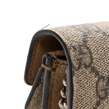 Gucci GG Supreme Monogram Super Mini Dionysus Shoulder Bag Taupe 11 of 11