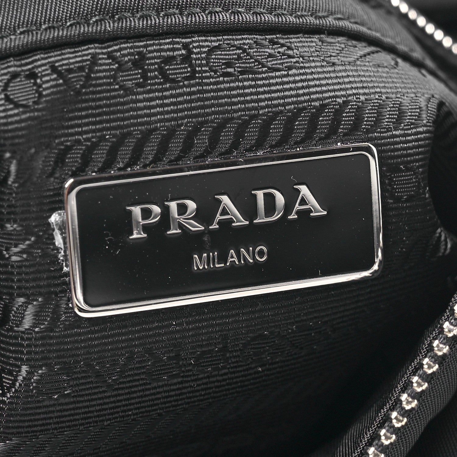 Prada Re-Nylon Quilted Padded Flap Shoulder Bag Black 6 of 12