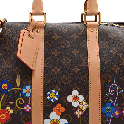 Louis Vuitton LV X TM Monogram Flowers Keepall Bandouliere 45 6 of 8