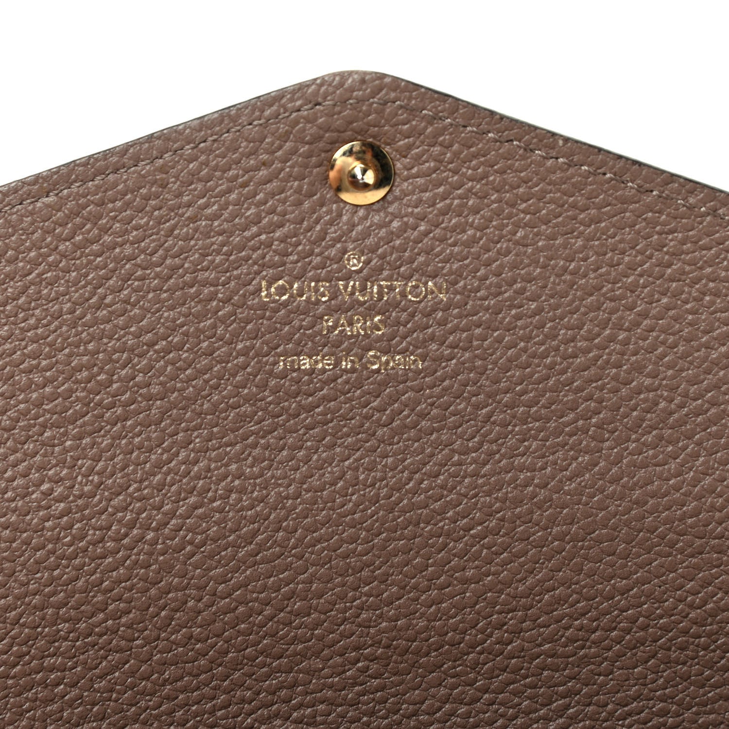 Louis Vuitton Empreinte Sarah Wallet NM Taupe Glace 6 of 6