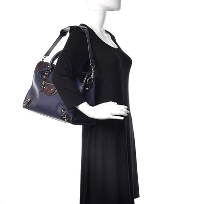 Balenciaga Smooth Calfskin Metallic Patent Giant 12 Silver Hardware City Ultraviolet 2 of 22