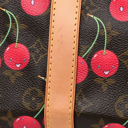Louis Vuitton Monogram Cerises Keepall 45 20 of 28