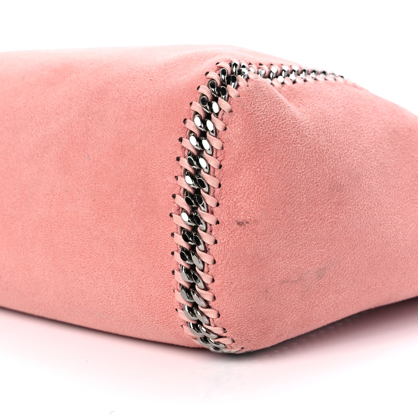 Shaggy Deer Falabella Reversible Tote Blush Pink Beige