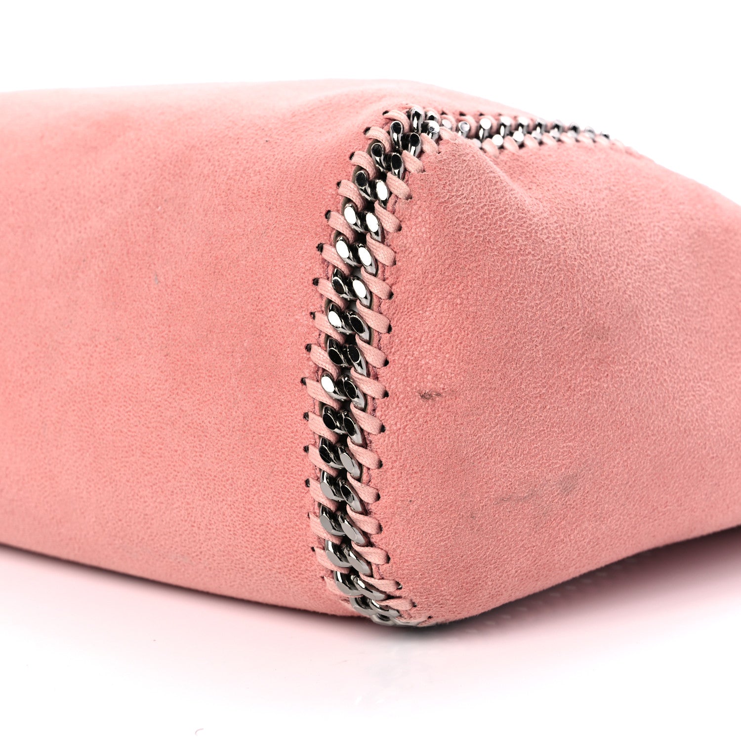 Stella McCartney Shaggy Deer Falabella Reversible Tote Blush Pink Beige 9 of 14