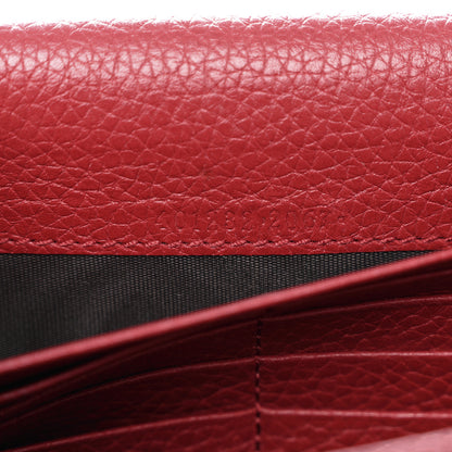 Gucci Cellarius Calfskin GG Marmont Chain Wallet Dry Rose 7 of 13