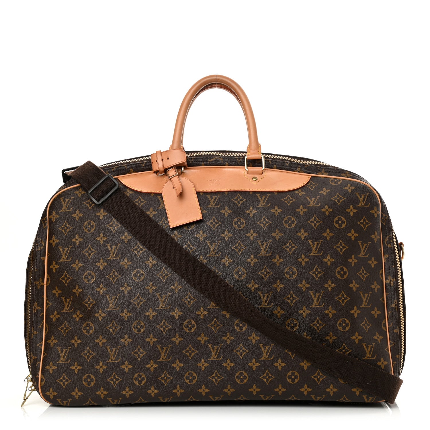 Louis Vuitton Monogram Alize 2 Compartment Luggage Travel Bag 1 of 19