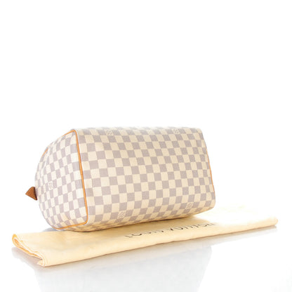 Louis Vuitton Damier Azur Speedy 30 4 of 8