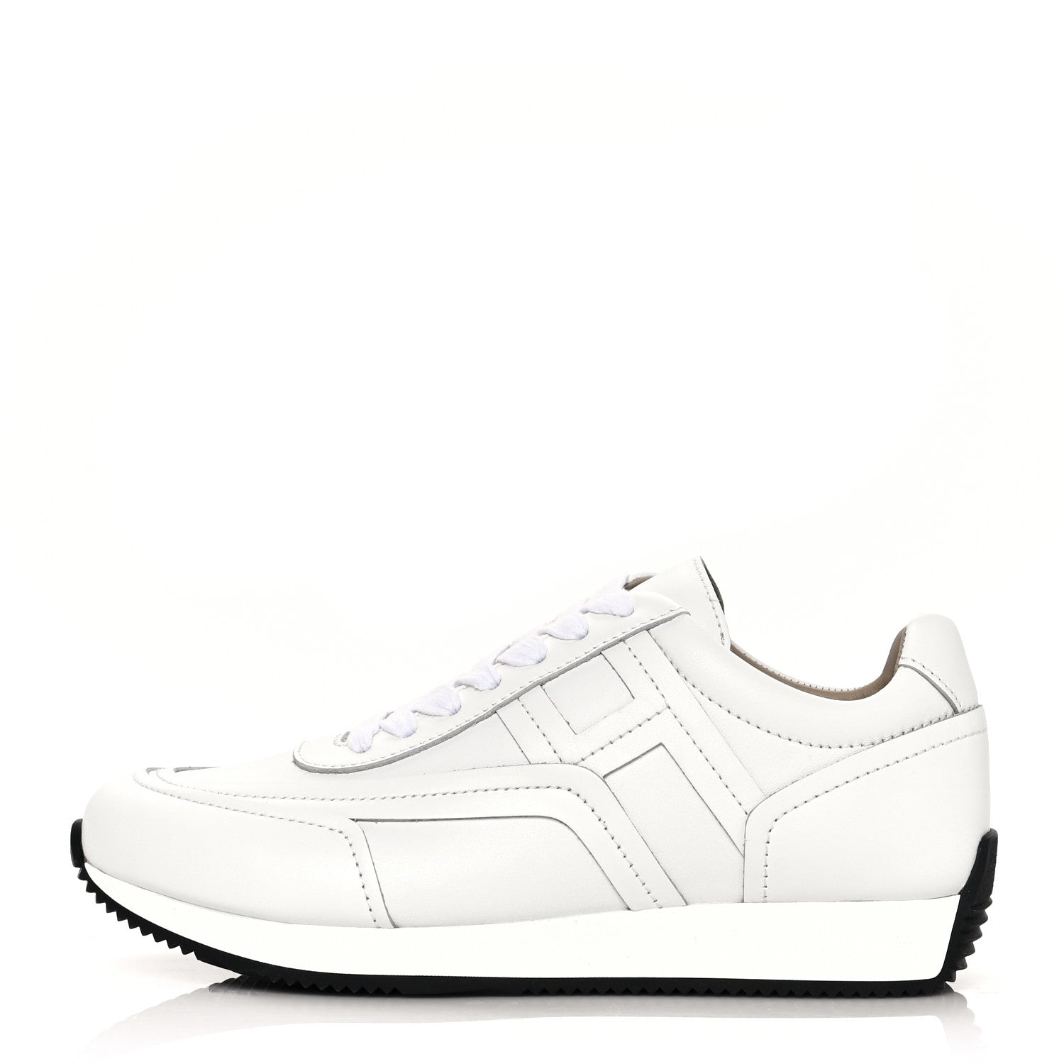 Hermes Calfskin Womens Chris Sneakers 38 White 1 of 9