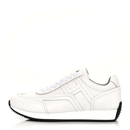 Hermes Calfskin Womens Chris Sneakers 38 White 1 of 9