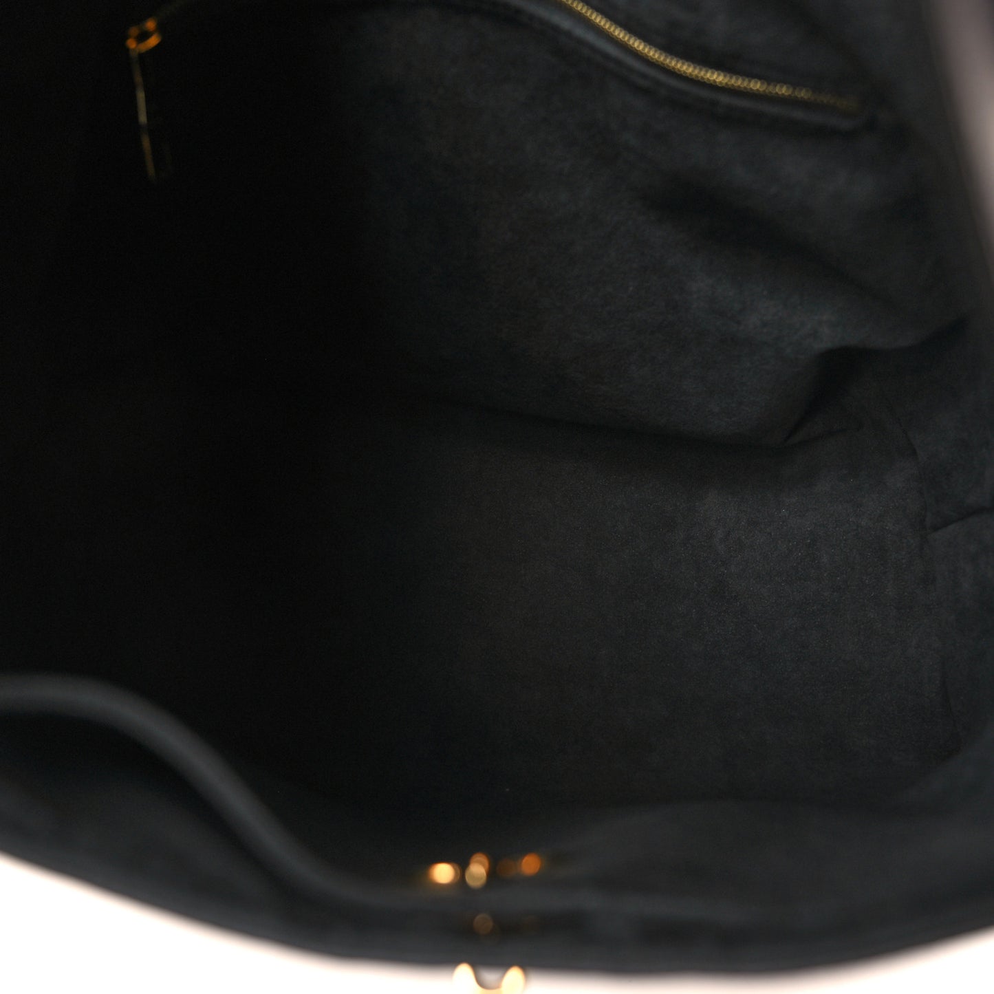 Monogram Flower Hobo Black