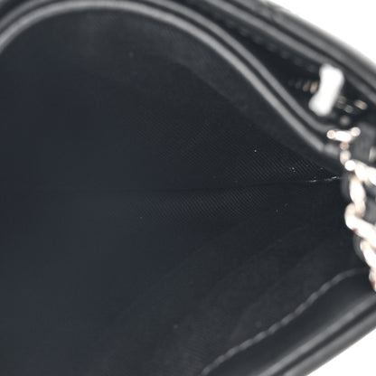 Chanel Lambskin Quilted Crossbody Bag Black 6 of 11