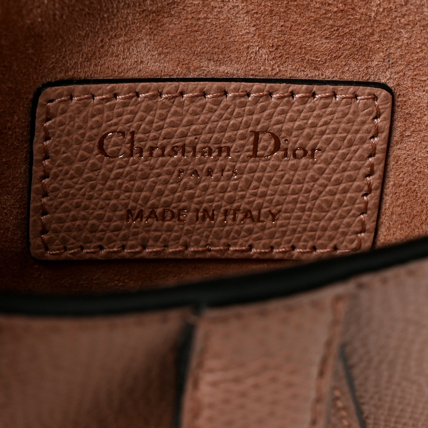 Calfskin Saddle Belt Bag Blush Pink