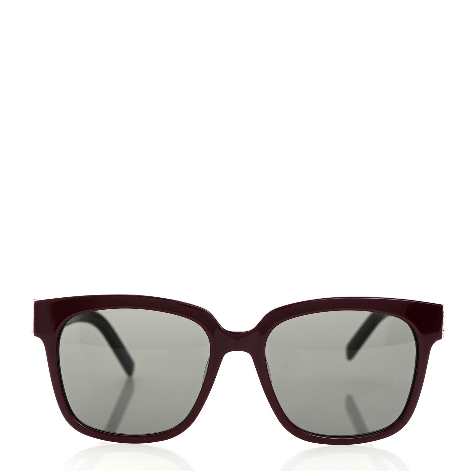 Saint Laurent Square SL M40 Sunglasses Burgundy 2 of 7