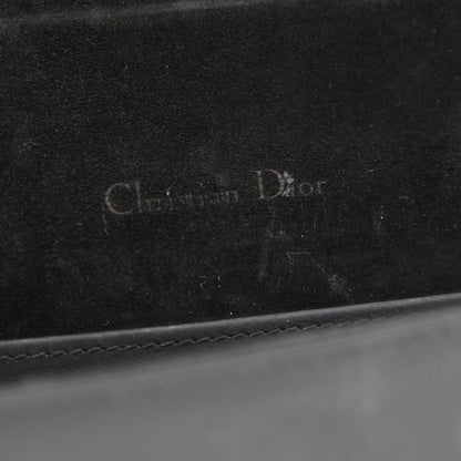 Christian Dior Ultra Matte Calfskin Cannage Lady Dior Clutch Black 8 of 14
