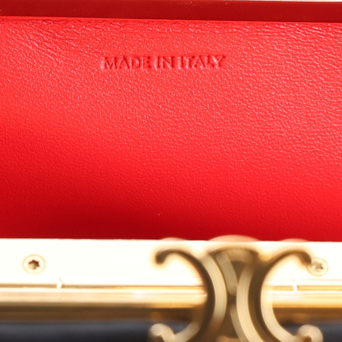 Supple Calfskin Rectangle Bag Black