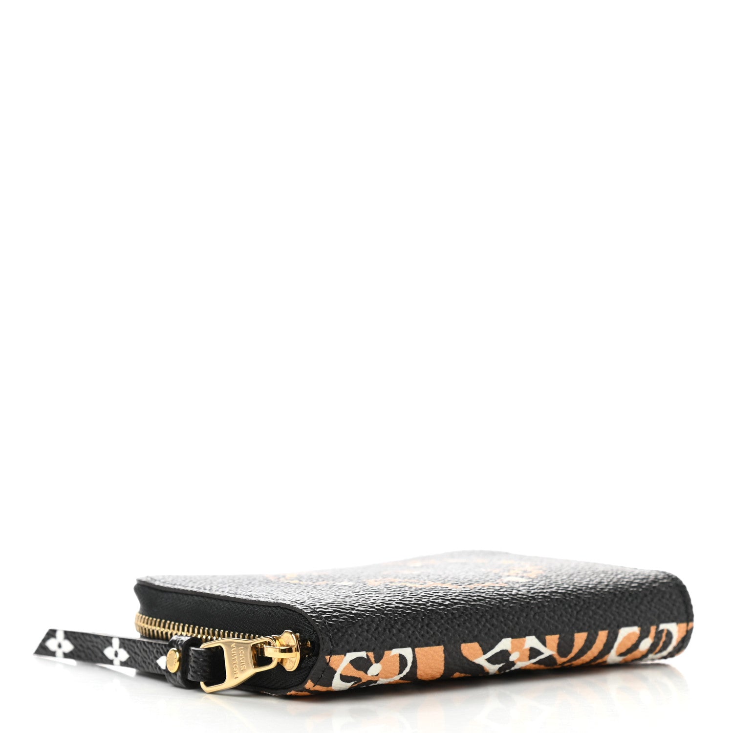 Louis Vuitton Monogram Giant Jungle Zippy Coin Purse Black 4 of 8