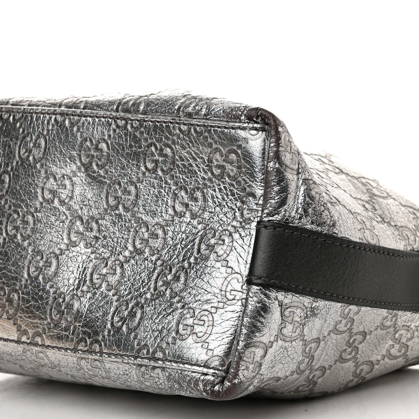 Guccissima Hobo Silver