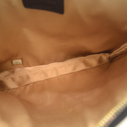 Chanel Lambskin Ruffle Evening Bag Black 7 of 8