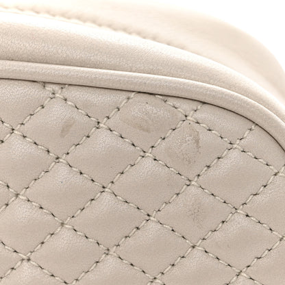 Saint Laurent Lambskin Quilted Victoire Camera Bag Blanc Vintage 10 of 10
