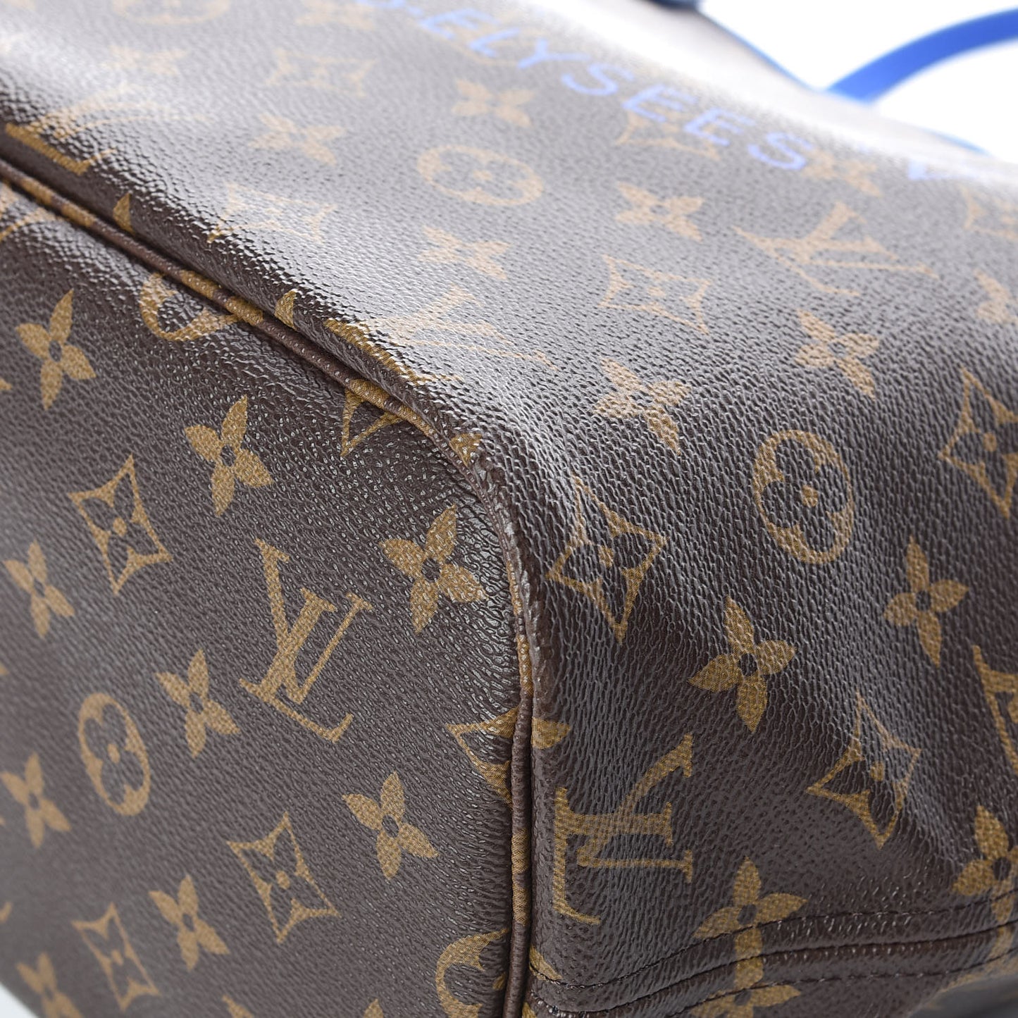 Monogram Articles de Voyage Ikat Neverfull MM Grand Blue