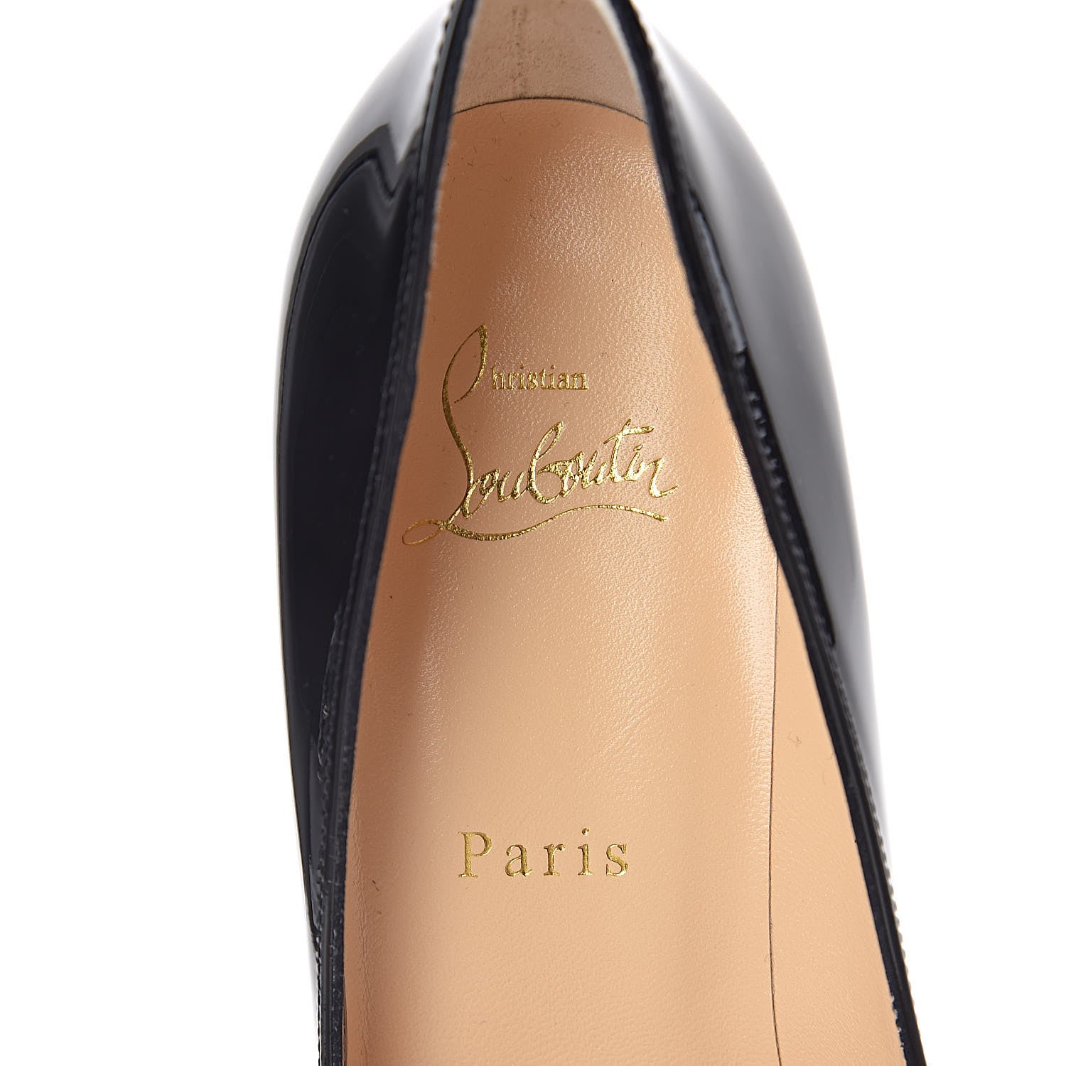 Christian Louboutin Patent Pigalle Follies 85 Pumps 38.5 Black 7 of 8