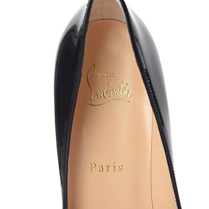 Christian Louboutin Patent Pigalle Follies 85 Pumps 38.5 Black 7 of 8