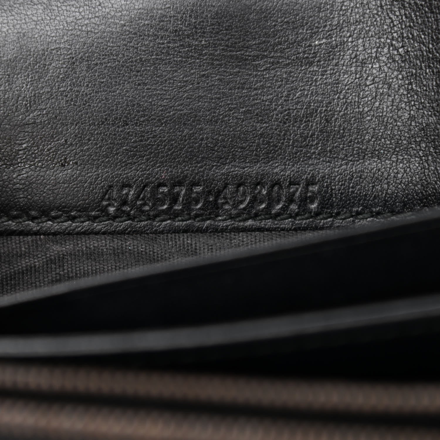 Gucci Calfskin Matelasse GG Marmont Chain Wallet Black 7 of 10