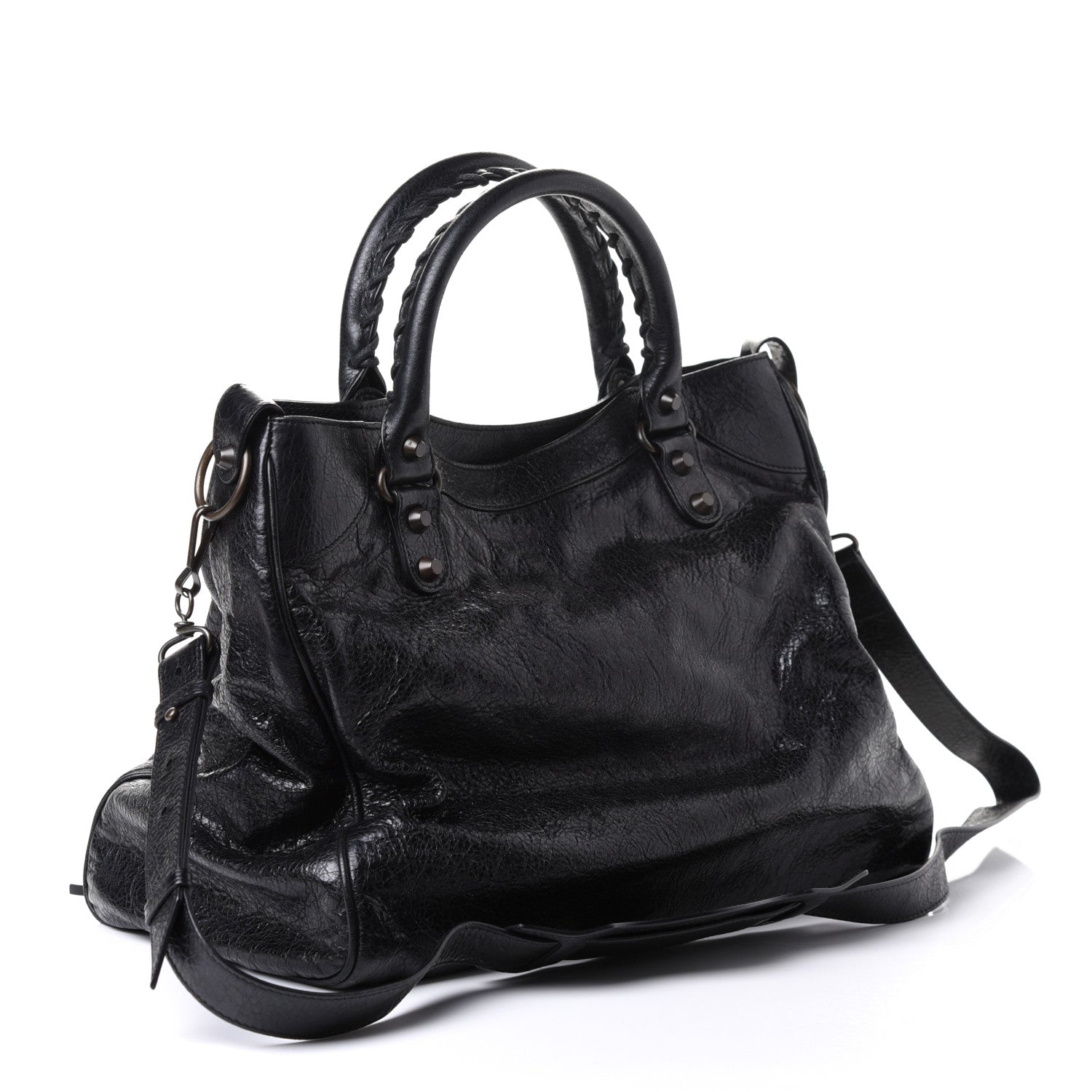 Balenciaga Agneau Classic Hardware Velo Black 2 of 4