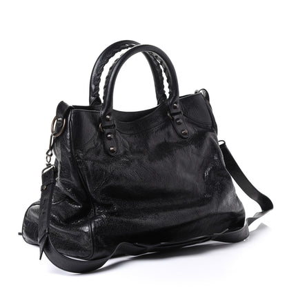 Balenciaga Agneau Classic Hardware Velo Black 2 of 4