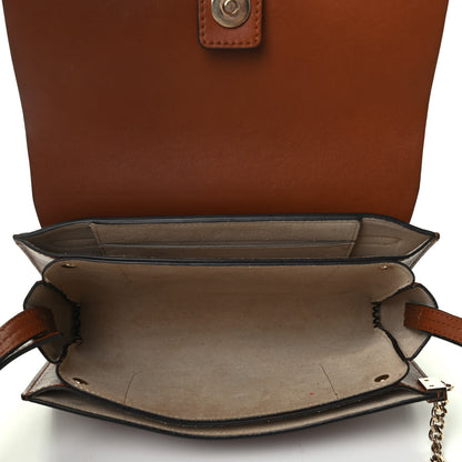 Chloe Suede Calfskin Small Faye Shoulder Bag Tobacco 4 of 4