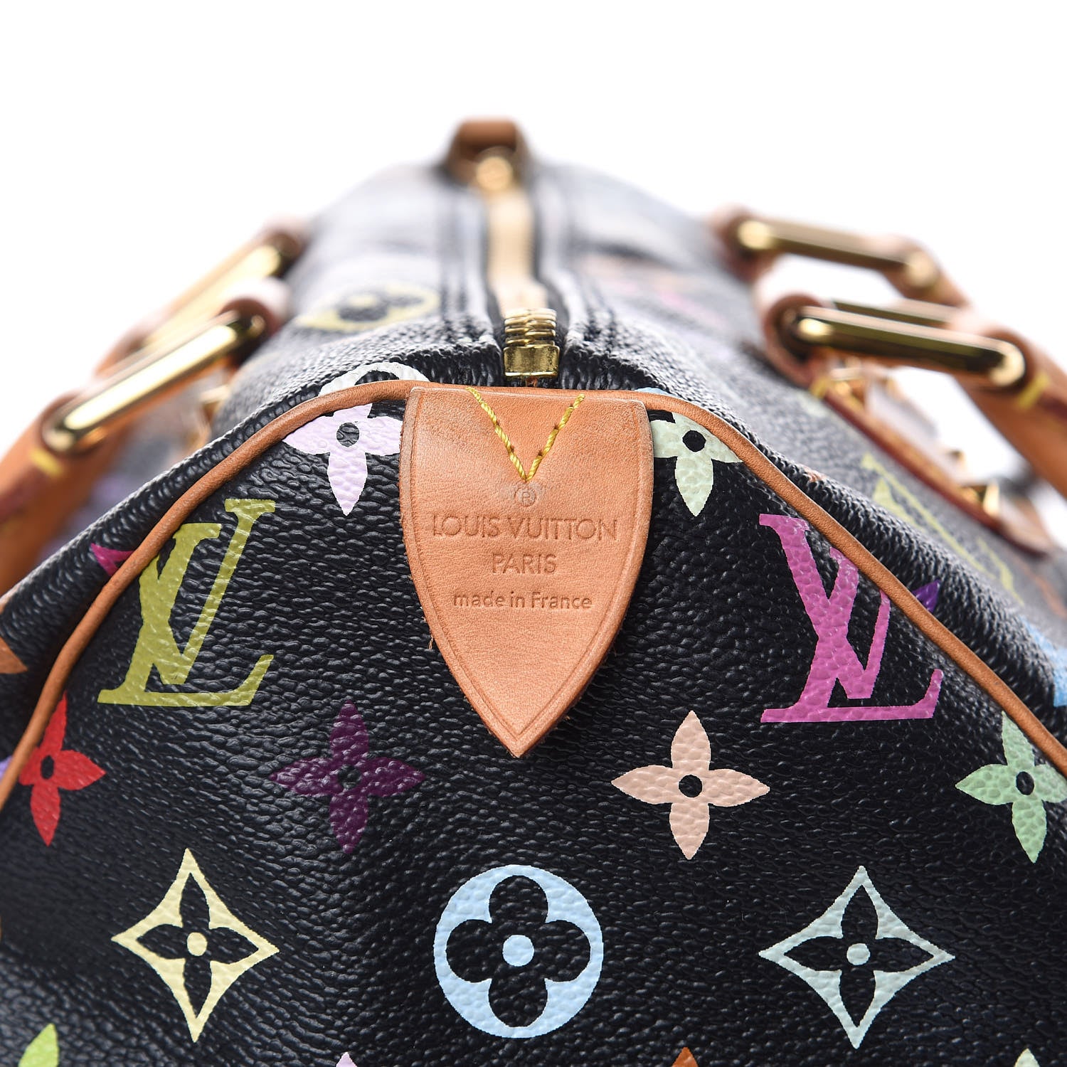 Louis Vuitton Monogram Multicolor Speedy 30 Black 7 of 18