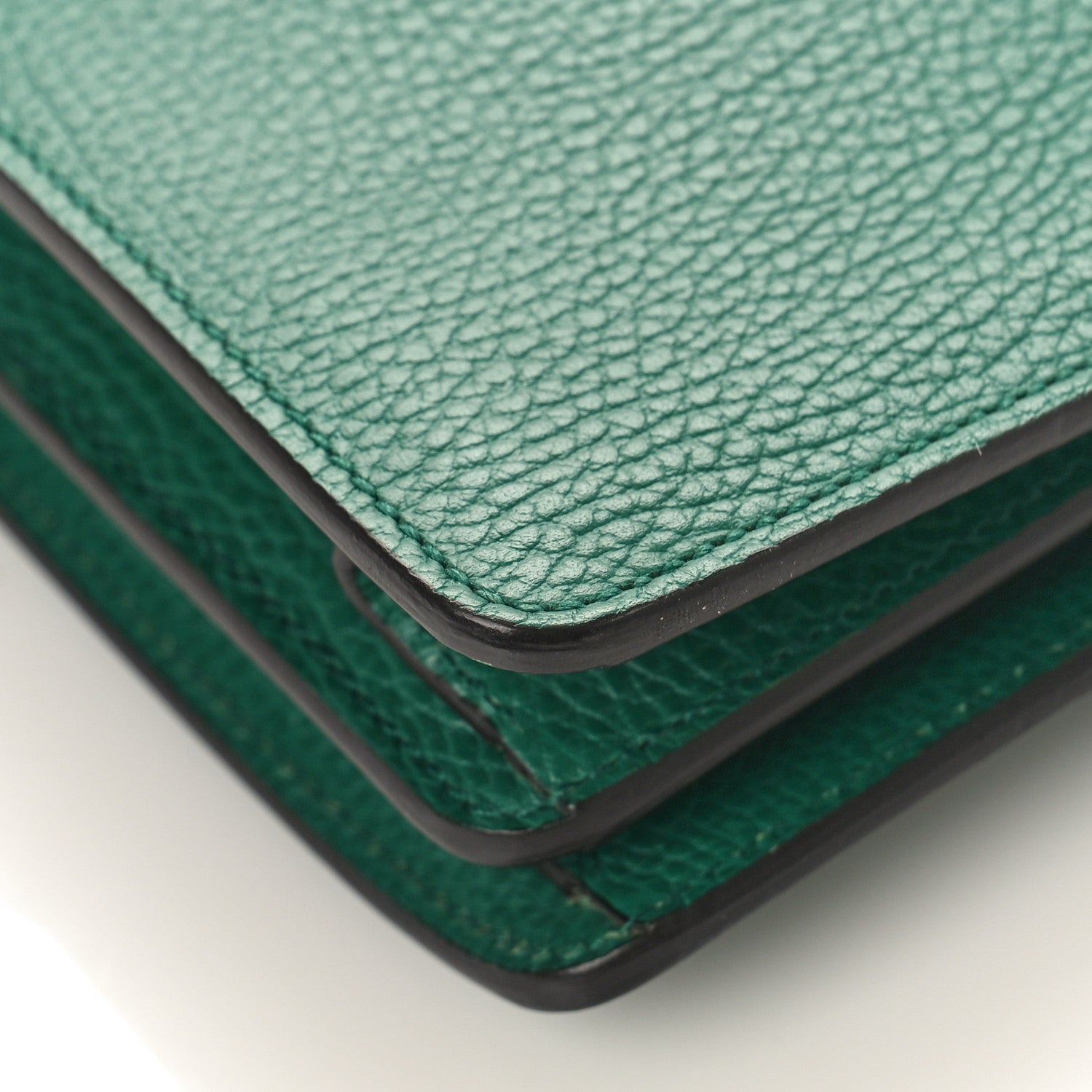 Gucci Dollar Calfskin Crystal Medium Dionysus Shoulder Bag Emerald 9 of 10