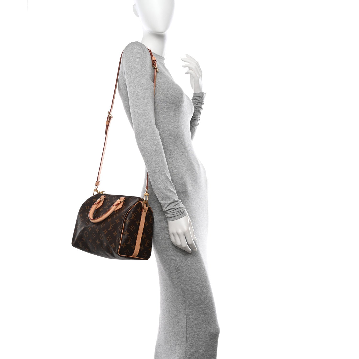 Louis Vuitton Monogram Speedy Bandouliere 25 3 of 11