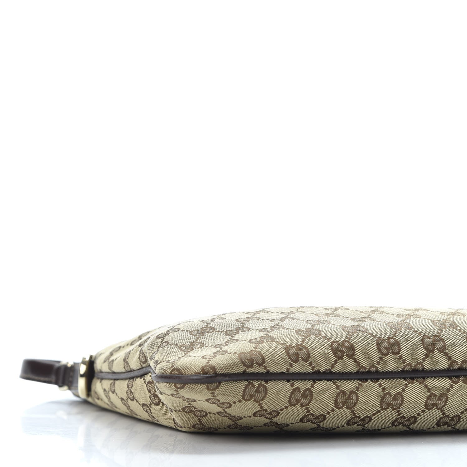 Gucci Monogram GG Medium New Britt Hobo Dark Brown 7 of 9